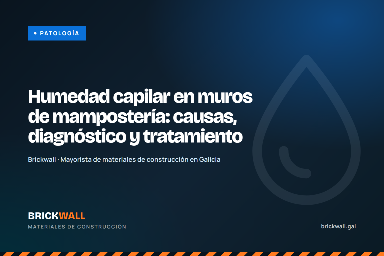 Humedad capilar en muros de mampostería en Galicia: causas, diagnóstico y tratamientos eficaces